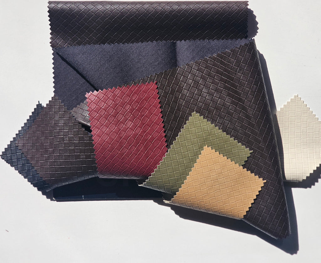 Bottega Faux Leather - Wine