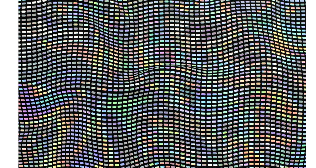 Holographic Hexagone - Iridescent