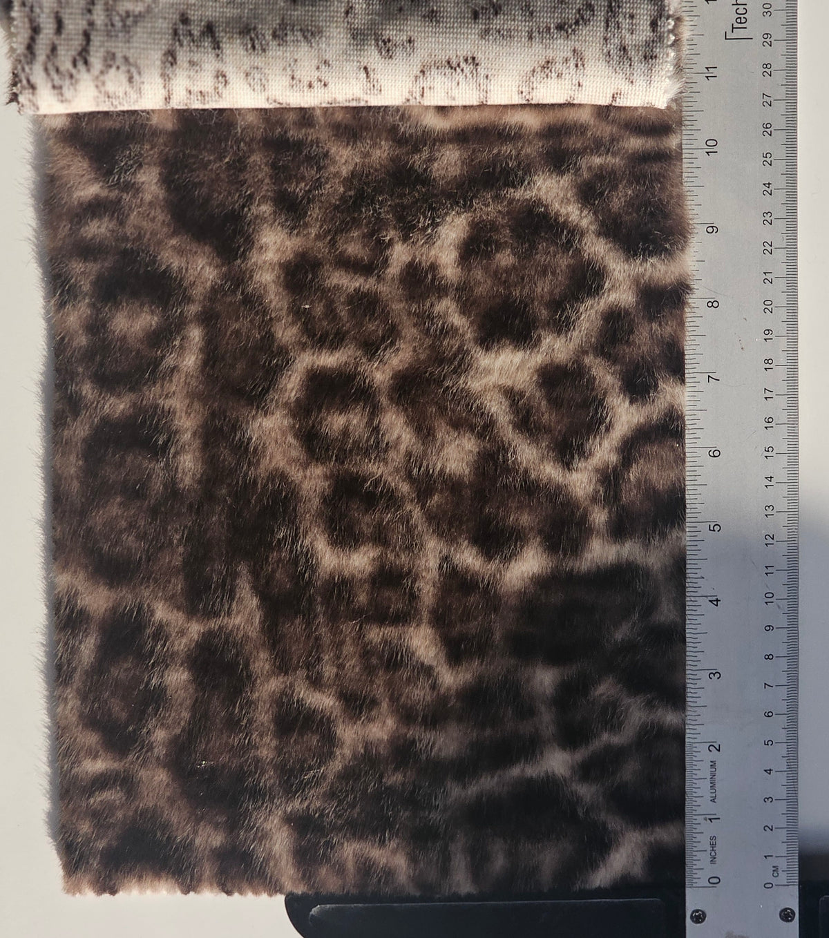 Faux Fur Leopard - Brown