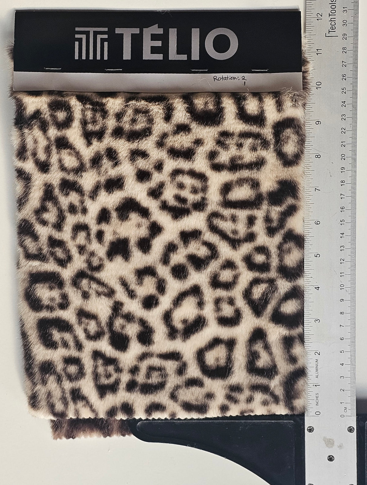 Faux Fur Leopard - Beige/Taupe