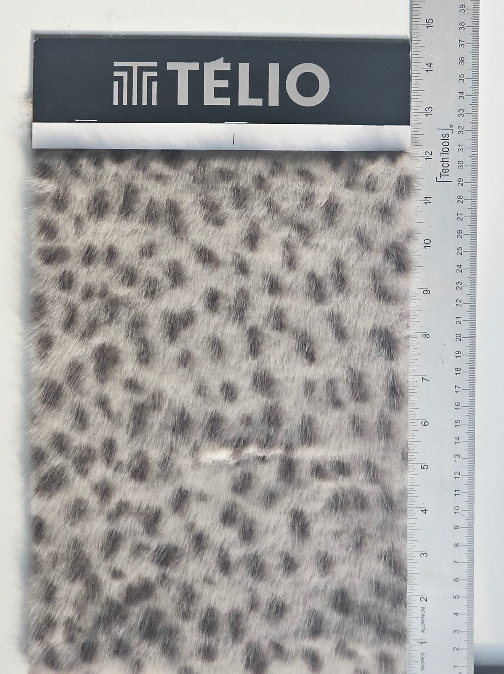 Faux Fur Lynx - Grey/Taupe