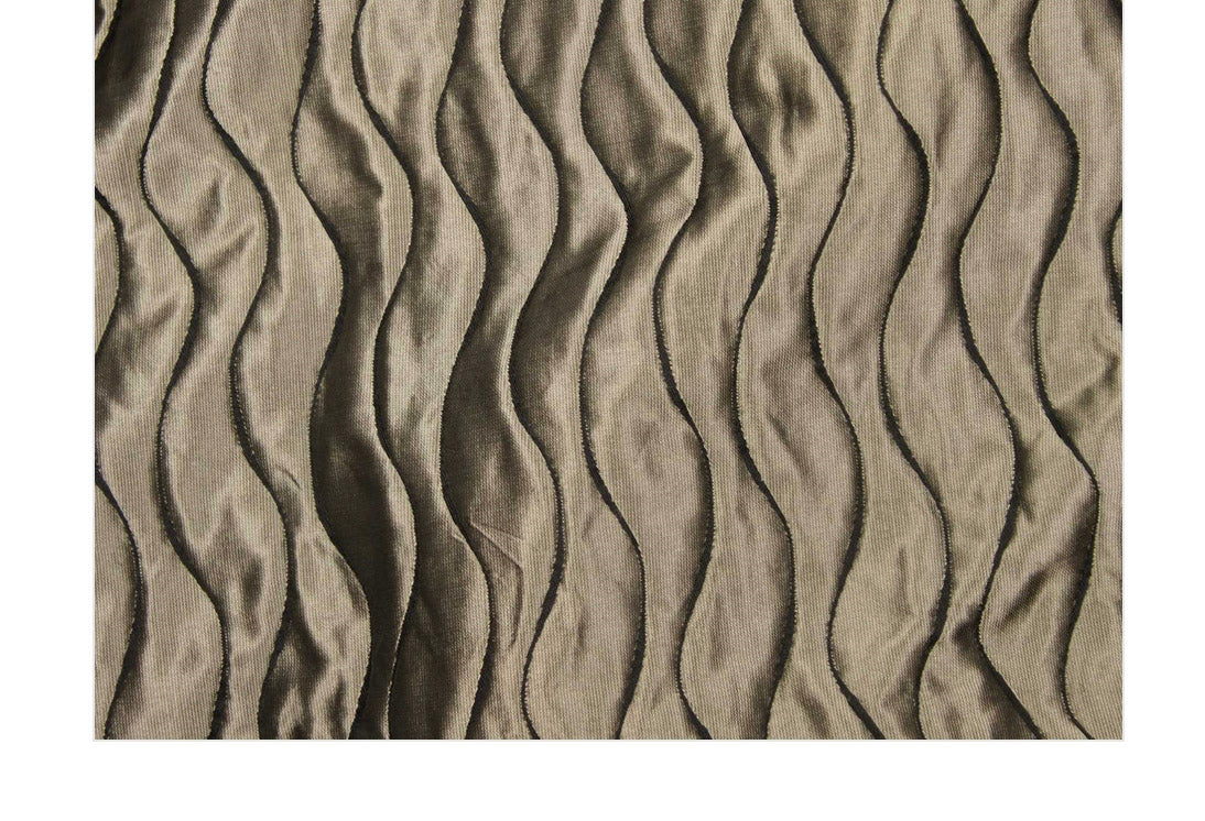 Melody Jacquard - Black/Taupe